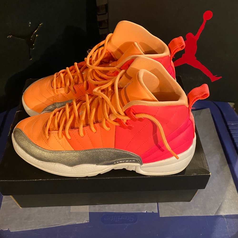 Girls Jordan 12 “Sunrise”